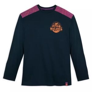 NWT RARE Marvel Black Panther Long Sleeve Wakanda Shirt